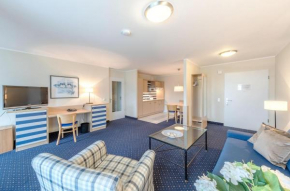 Küstenglück - Ferienwohnung im 1Obergeschoss mit Balkon